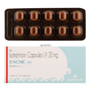 Isotretinoin Roaccutane capsules treats acne