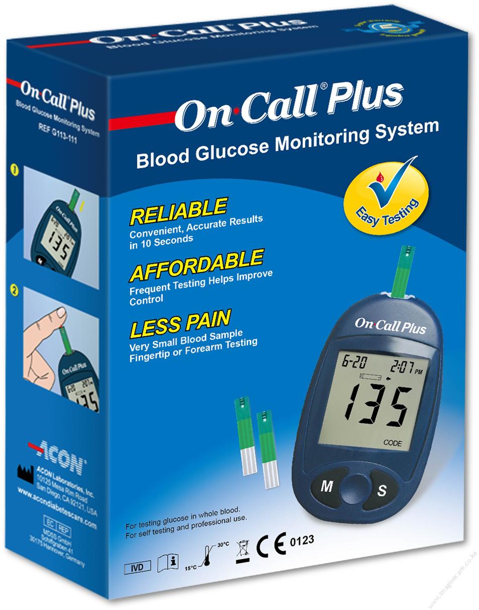ON CALL PLUS GLUCOMETER KIT - Image 4